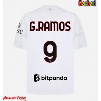 AC Milan Goncalo Ramos #9 Tricou Fotbal Replică 2026-27 Barbati Deplasare